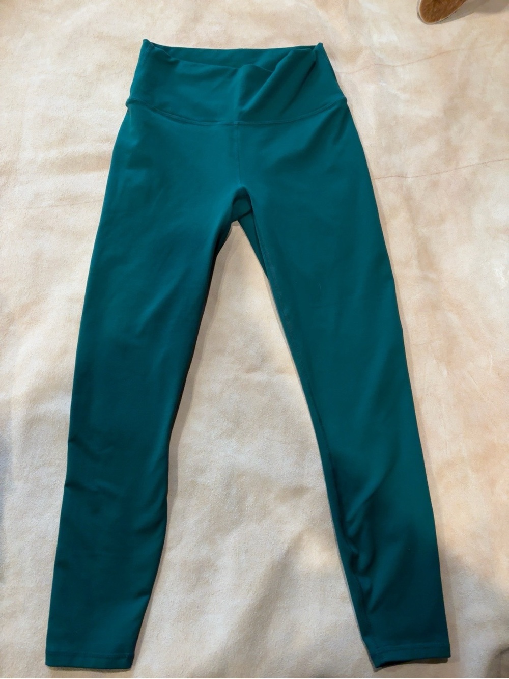 Fabletics Girls Teal High-Rise Performance Leggings